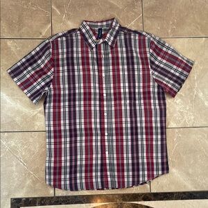Short Sleeve Casual Button Down